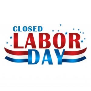 Library Closed-Labor Day