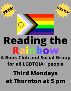 Reading the Rainbow-Book Club @ Stovall Branch Library