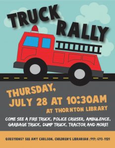 Truck Rally @ Richard H. Thornton Library
