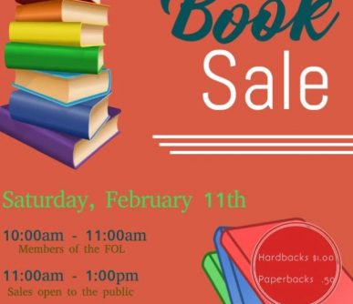 February 2023 Book Sale