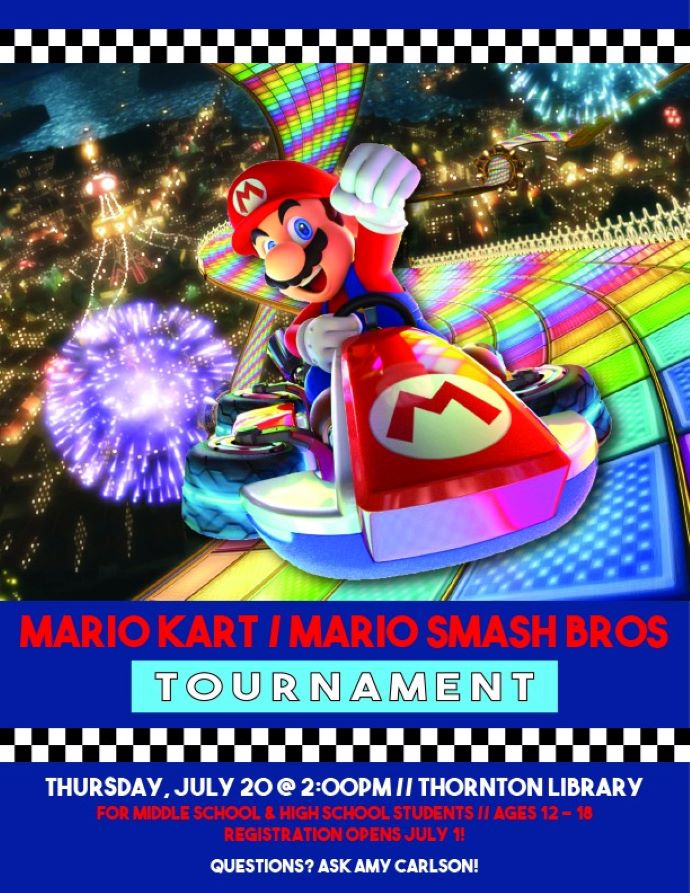 El Dorado County Library - Wii Super Mario Kart Tournament for