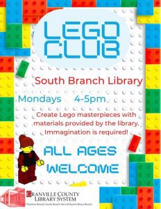 Lego Club-South Branch Library @ South Branch Library