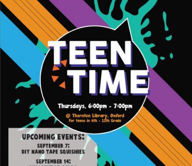 Teen Time Flyer 6-23