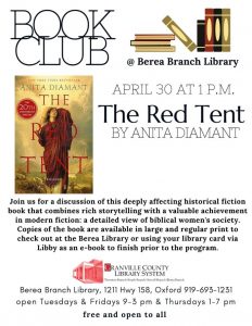 Berea Book Club @ Berea Library