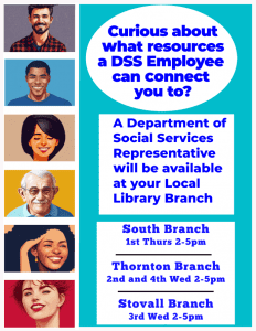 DSS Representative @ South Branch Library