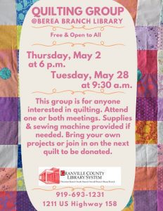 Quilting Club @ Berea Library