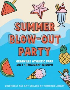 Summer Blow-out Party @ Granville Athletic Park