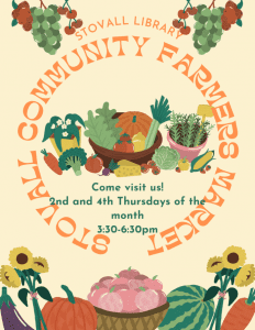 Stovall Farmers Market @ Stovall Branch Library