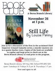 Berea Book Club @ Berea Library