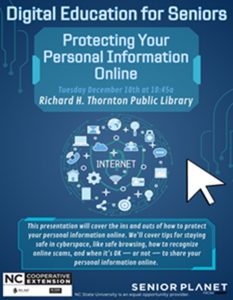 Digital Education for Seniors @ Thornton Library