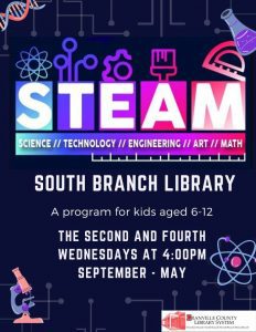 STEAM Afternoon @ South Branch Library